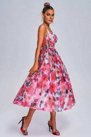 Flora Corset Midi Dress Winteres