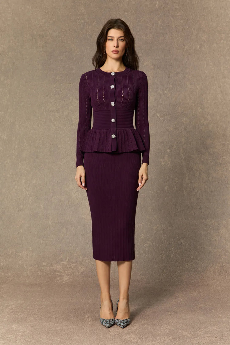Alisha Knitted Midi Dress Winteres