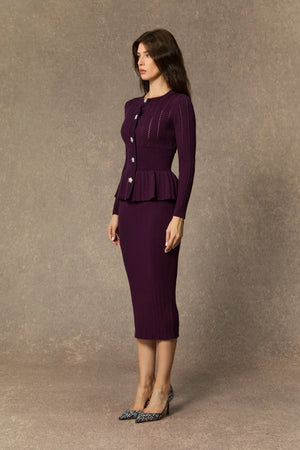 Alisha Knitted Midi Dress Winteres