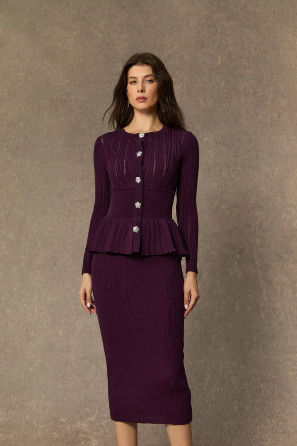 Alisha Knitted Midi Dress Winteres
