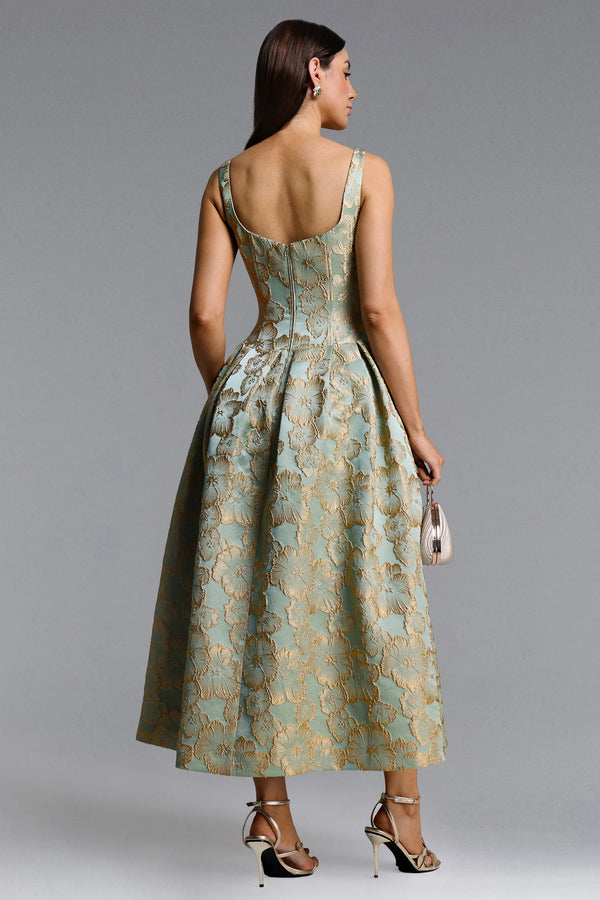 Farah Jaguard Maxi Dress Winteres