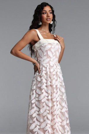 Anael Lace Midi Dress