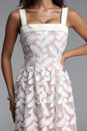 Anael Lace Midi Dress