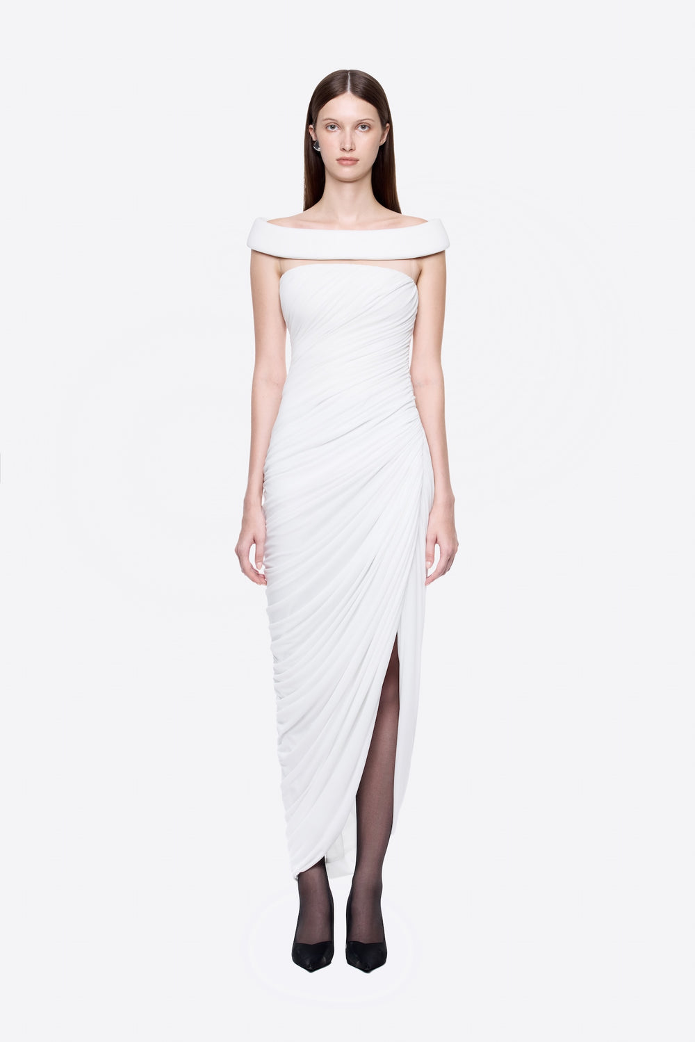 Anya Embroidered Mini Dress