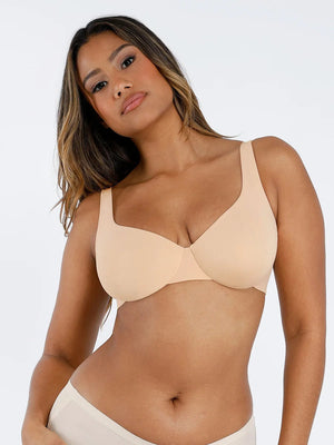 V-Neck Underwired Push-Up Bra Winteres
