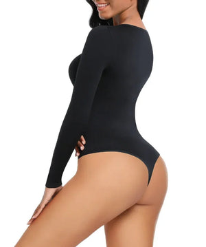 Slimming Long-Sleeve Shaping Bodysuit Winteres
