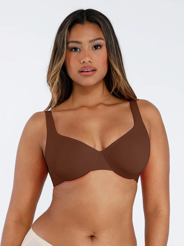V-Neck Underwired Push-Up Bra Winteres