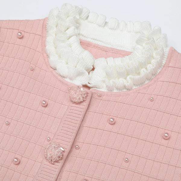 Couture Beaded Knit Suit Winteres