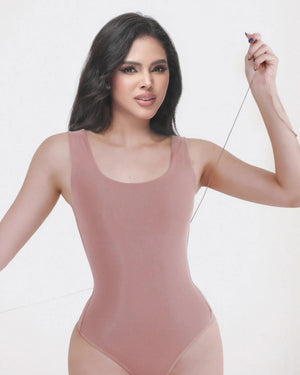 Back Lace-Up Corset Bodysuit Winteres
