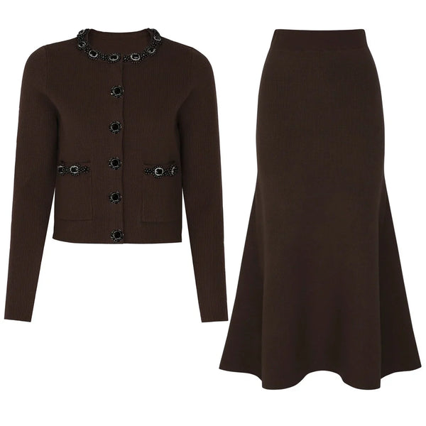 Premium Fluted Knit Set Winteres