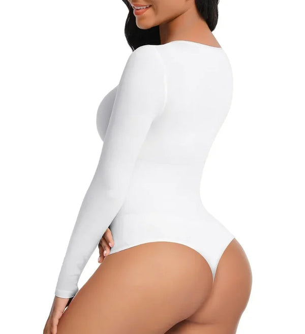 Slimming Long-Sleeve Shaping Bodysuit Winteres