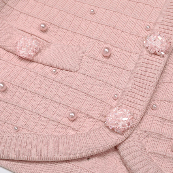 Couture Beaded Knit Suit Winteres