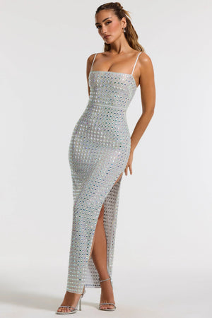 Slinane Maxi Shine Dress Winteres
