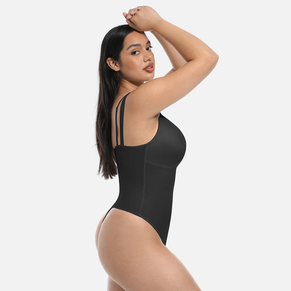 Double-Strap Tummy-Control Bodysuit Winteres