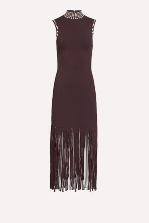 Robe longue en maille Grace