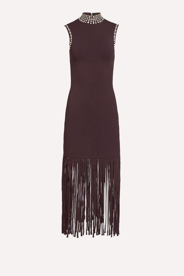 Robe longue en maille Grace