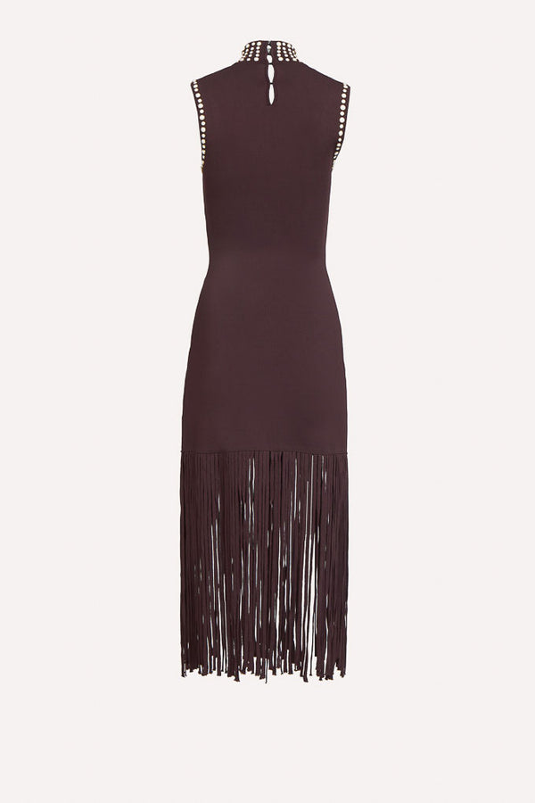 Robe longue en maille Grace