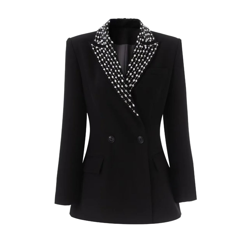 Tailored Blazer With Crystal Winteres