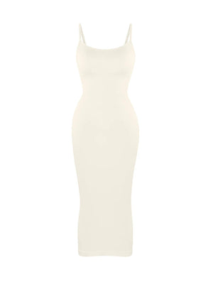 Sleeveless Bodycon Shaping Midi Dress Winteres
