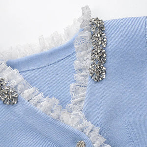 French Lace Jewel Cardigan Winteres