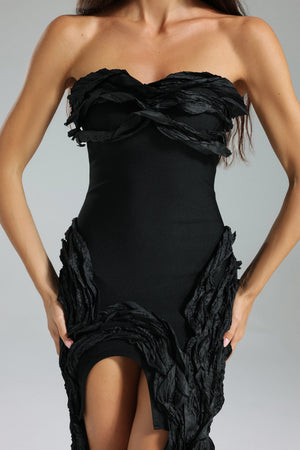 Verna Irregular Fringe Dress Winteres