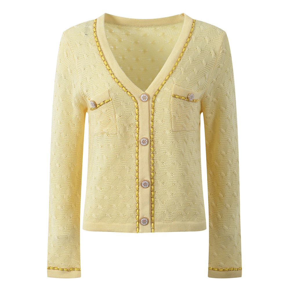 Solid Casual Knits Cardigan Winteres
