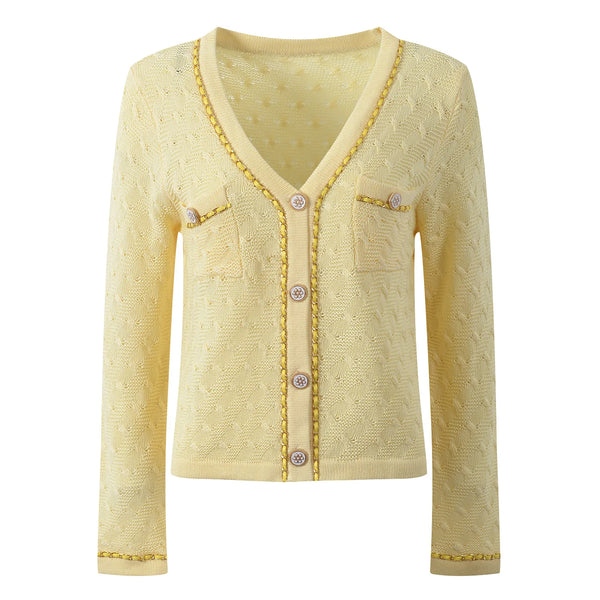 Solid Casual Knits Cardigan Winteres