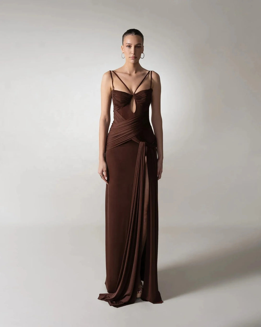 Marianne Draped Maxi Dress Winteres