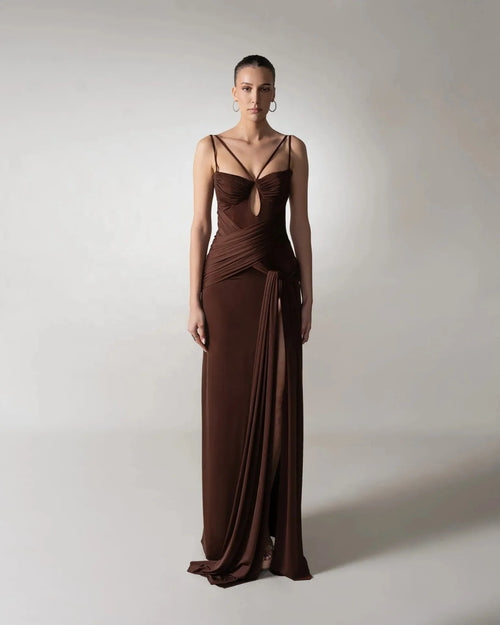 Marianne Draped Maxi Dress Winteres