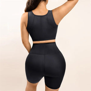 Zip-up shaping sports Panties and bra Winteres