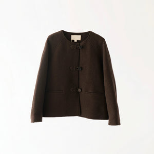 Crewneck Retro Knit Jacket Winteres