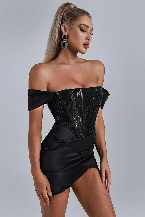 Isla Off-Shoulder Mini Dress Winteres