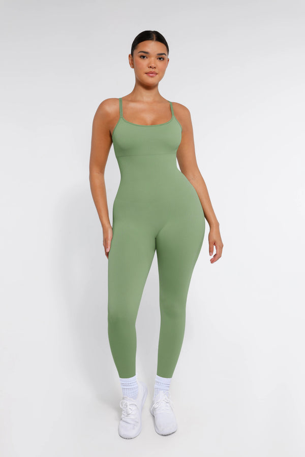Sling-Strap Seamless Bodysuit Winteres