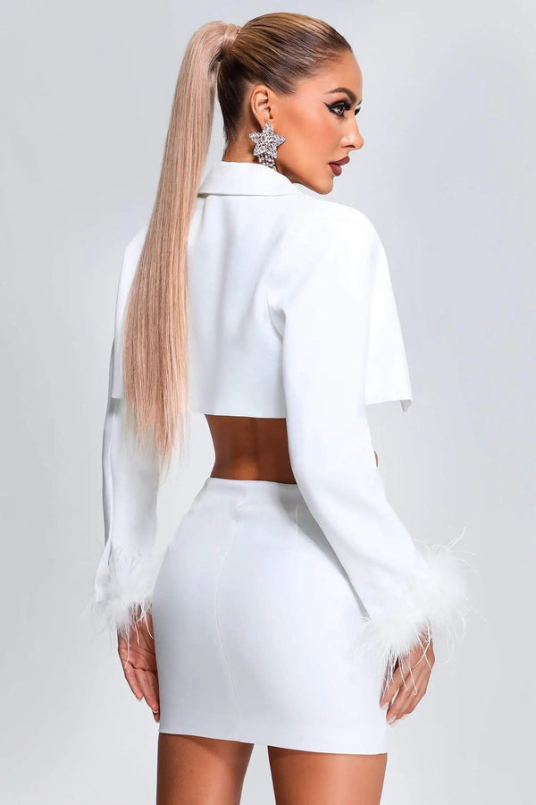 Berna Blazer and Skirt Set Winteres