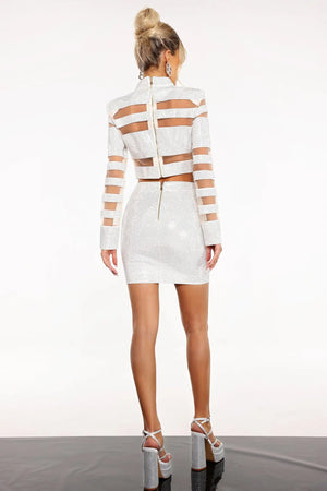 Patchwork Two-Piece Set Winteres