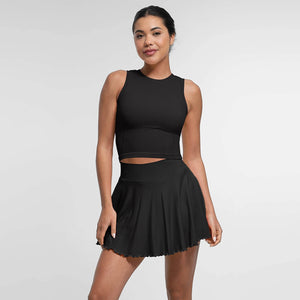 Seamless Sportswear Skirt Set Winteres