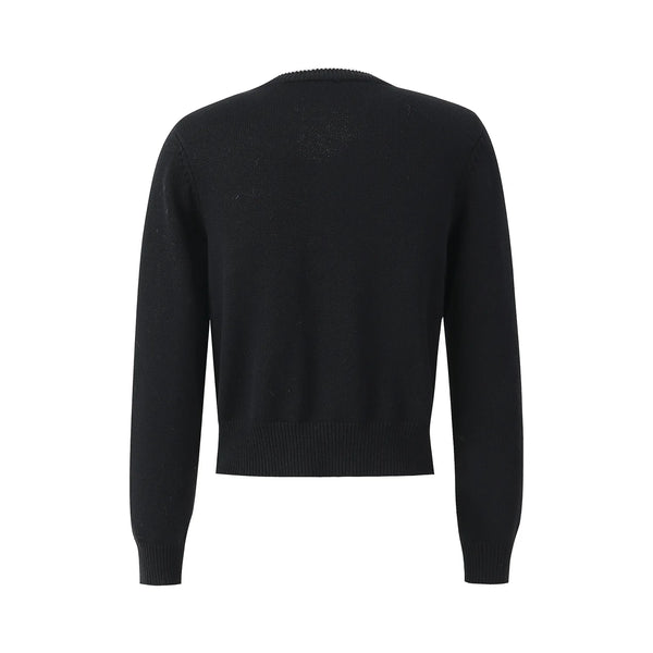 Vintage Single-Breasted Knit Cardigan Winteres