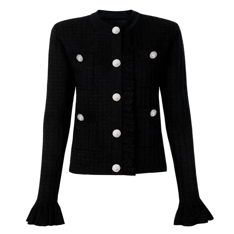 The Marais Plaid Cardigan Winteres