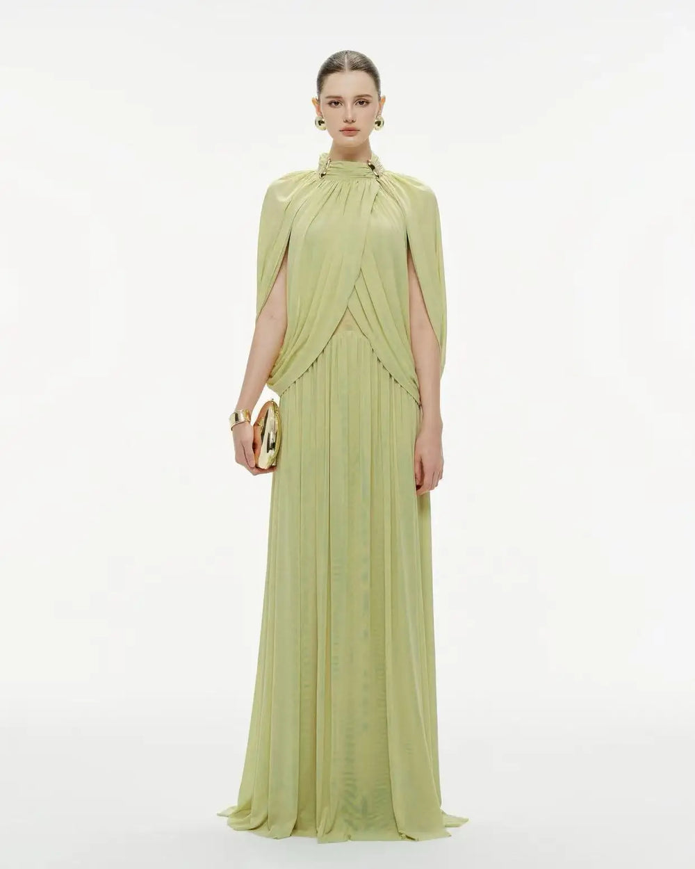 Zella Empire-Waist Knit Maxi Dress Winteres