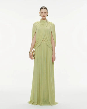 Zella Empire-Waist Knit Maxi Dress Winteres
