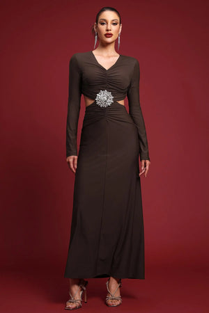 Ferla Ruched Maxi Winteres