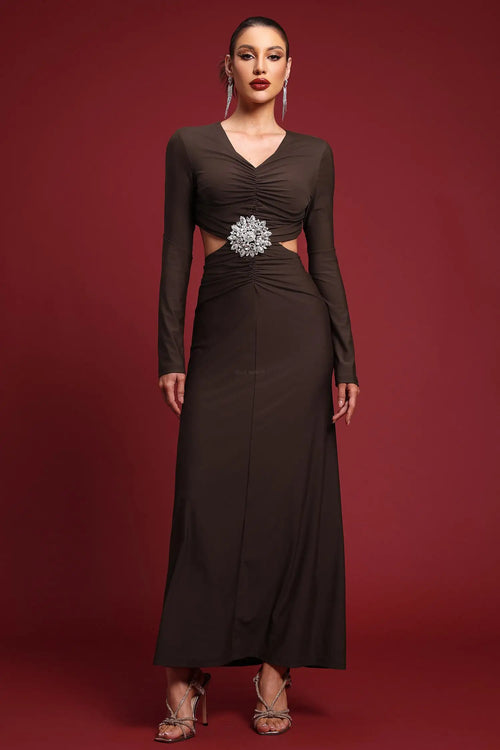 Ferla Ruched Maxi Winteres