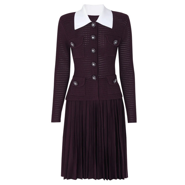 Natalie Knit Mini Dress Winteres