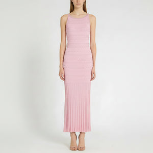 Beaded Crewneck & Sleeveless Dress Set Winteres
