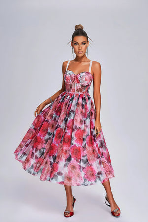 Flora Corset Midi Dress Winteres