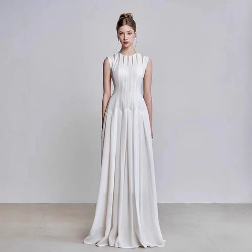 Rineta Long Bride Dress Winteres