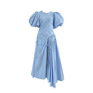 Delia Puff Sleeve Midi Dress Winteres