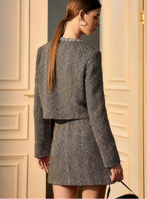 The 'Diamond' Herringbone Suit Winteres