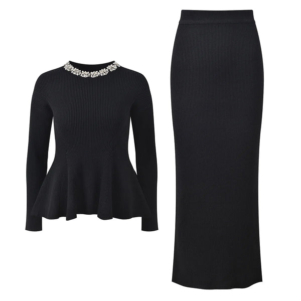 The Stardust Knit Maxi Set Winteres