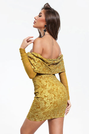 Solange Off-Shoulder Mini Dress Winteres